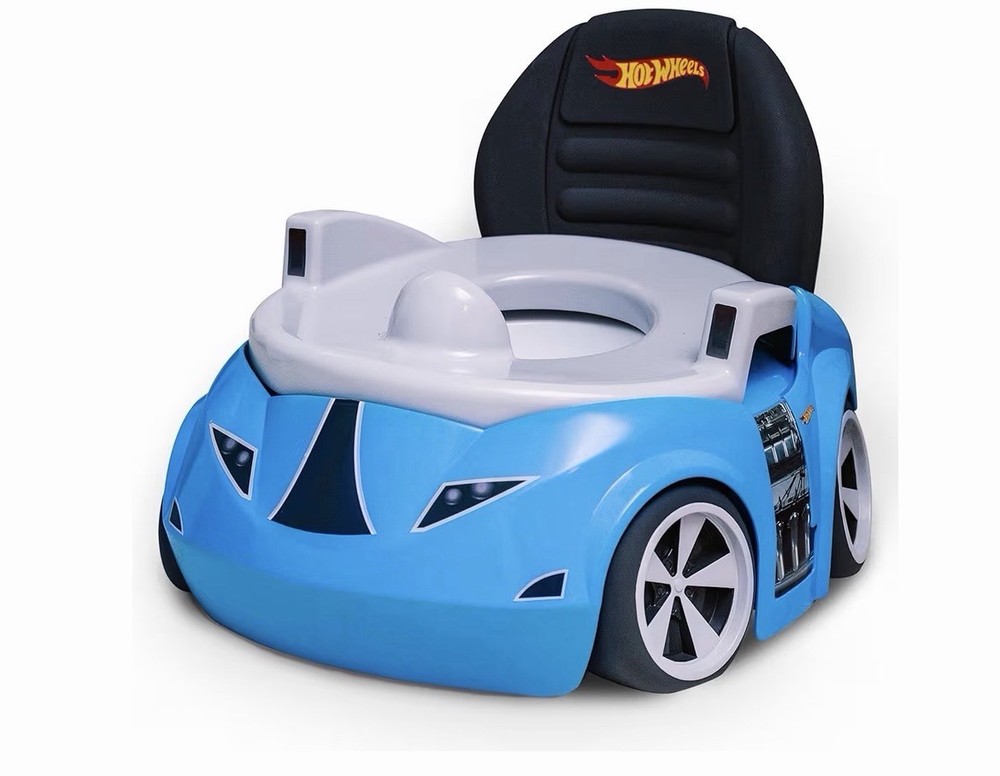 Hot Wheels Potty Trainer Blue New
