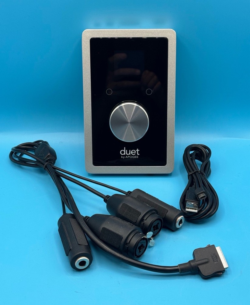 Apogee Duet 2 USB Audio Interface for IOS, Mac - Silver/Black.