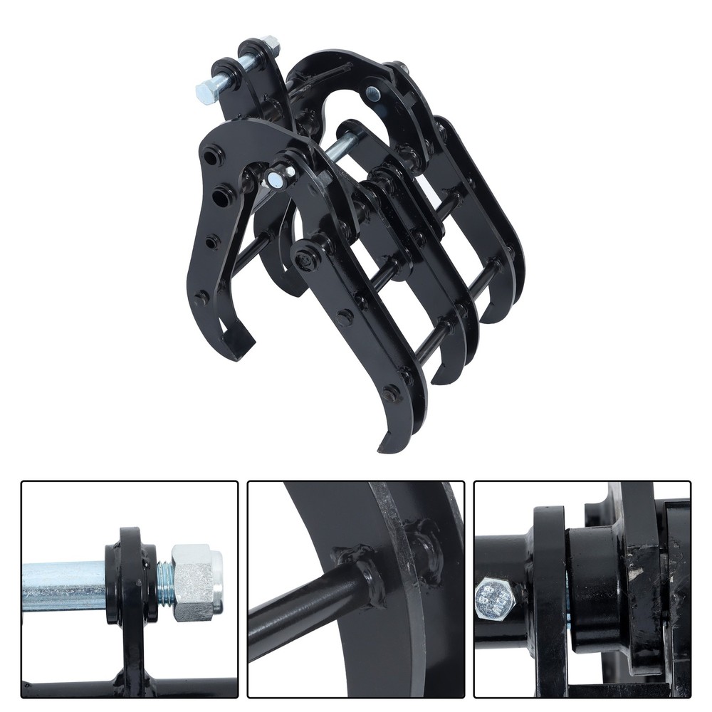 Grabber Attachment for Mini Excavator Grapple Use for Small Digger