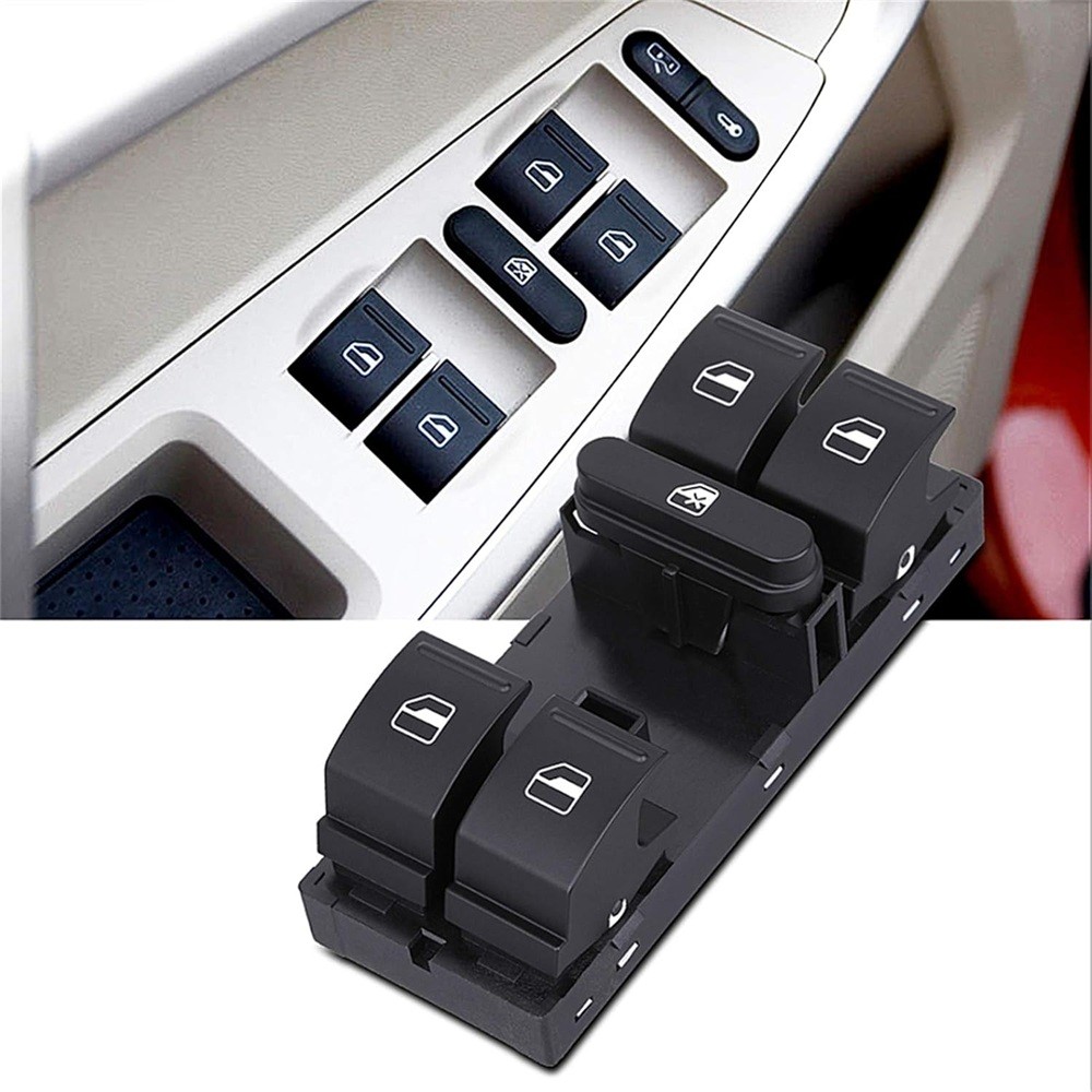 Driver Side Master Power Window Switch Panel Fit For 2006 2007 2008 VW Passat