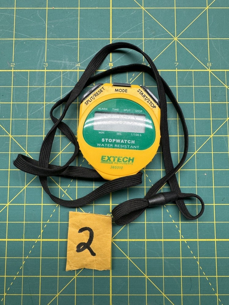 EXTECH 365510 Digital Stopwatch,Water Resistant