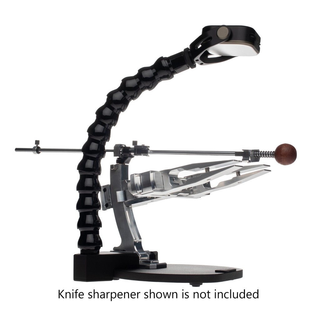 TSPROF Kadet Pro Adjustable LED Work Light Knife Sharpener Axicube Stone Plate