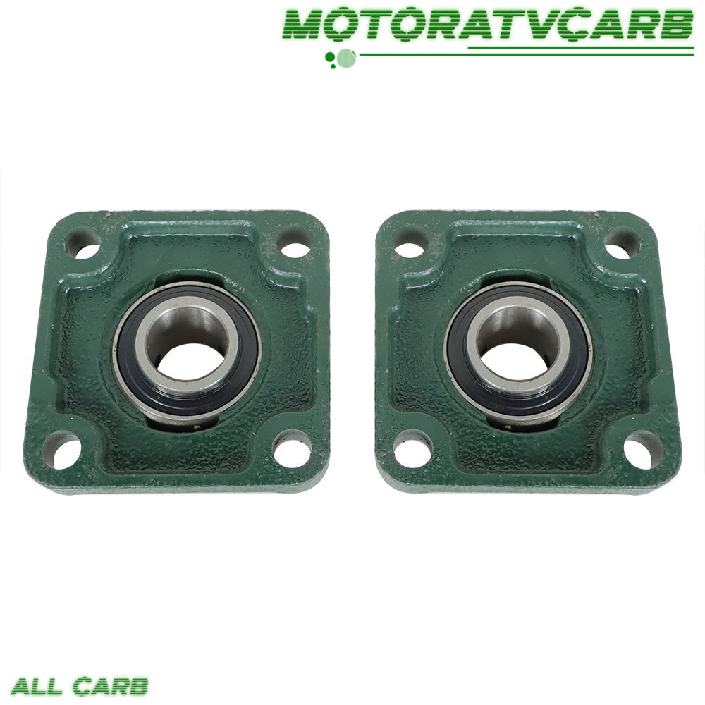 ALL-CARB 2 × 1" Bore UCF205-16 Solid Base Pillow Block Flange Mounted Bearing