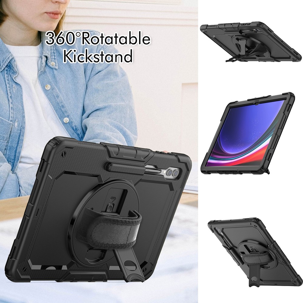For Samsung Galaxy Tab A9 Plus / A9 2023 Heavy Duty Rugged Case Screen Protector