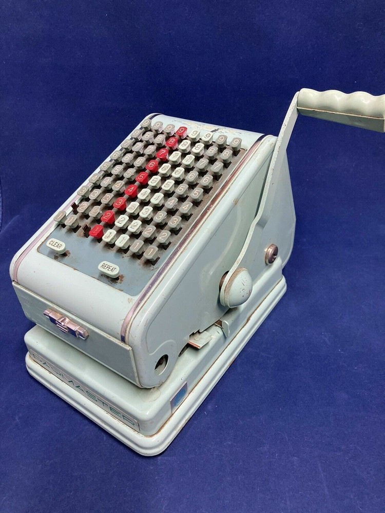 VINTAGE Paymaster Check Writer Series 7000  TESTED WORKING