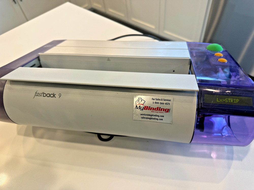 Powis Parker Fastback 9 FB9 Thermal Binding Machine Tested Powers On