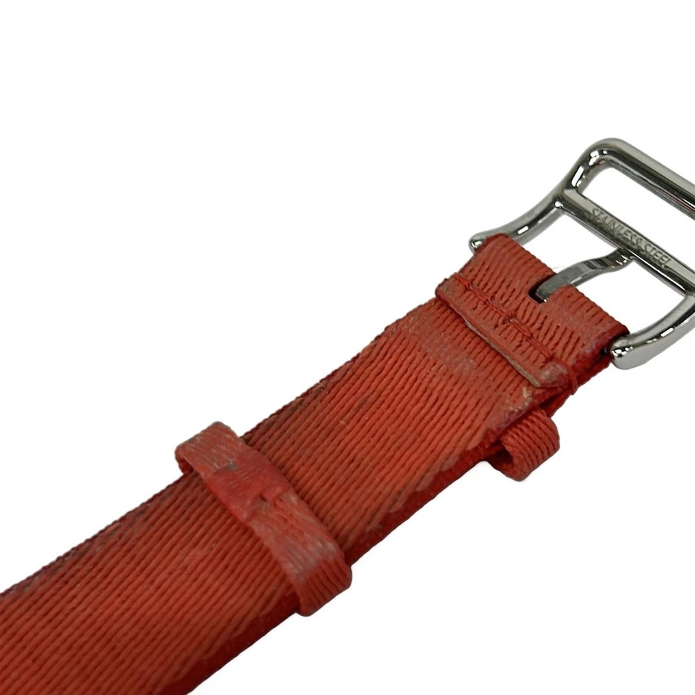 HERMES Jumping Simple Tool Red Light Pink Nylon Accessory