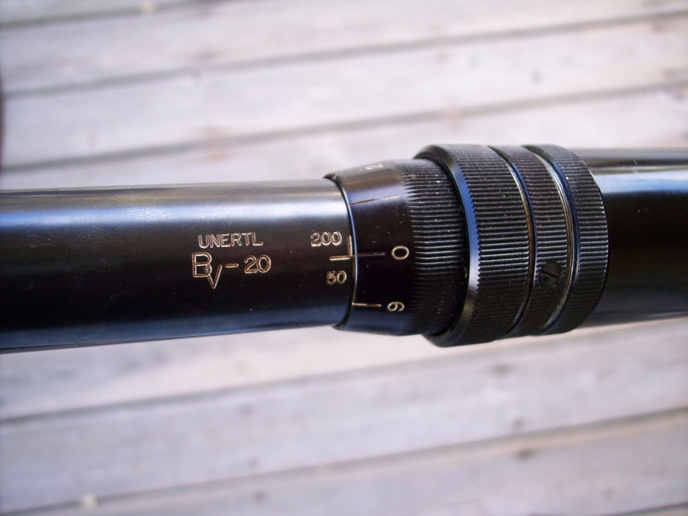 John Unertl Bench Rest Target Scope BV-20 ~USA~ Nice