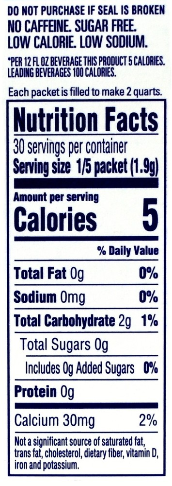 4 12-Quart Boxes Crystal Light Raspberry Lemonade Drink Mix