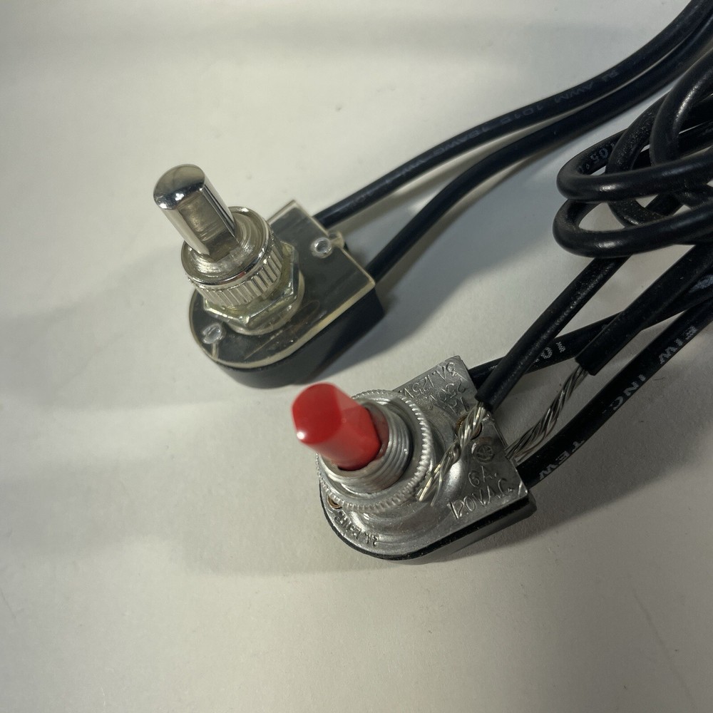 2 pushbutton switches lamp light part N