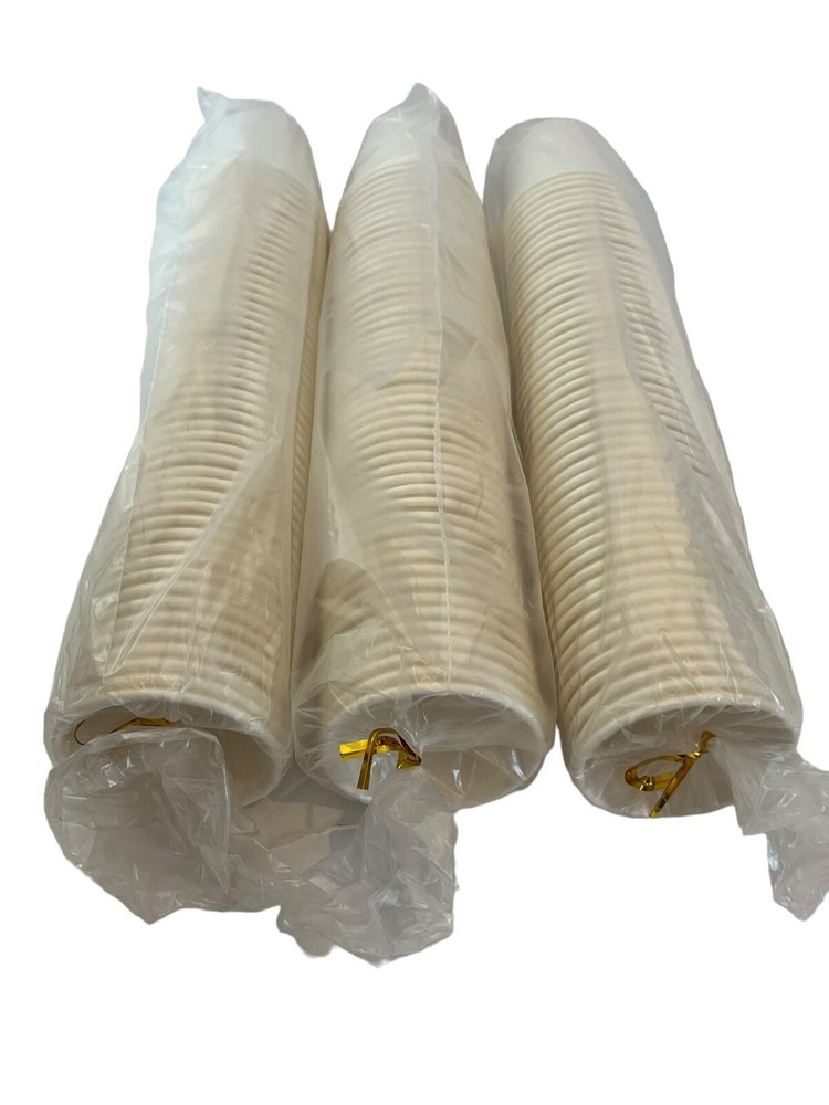 Vintage 150 Mini Disposable Paper Drinking Cups 3oz