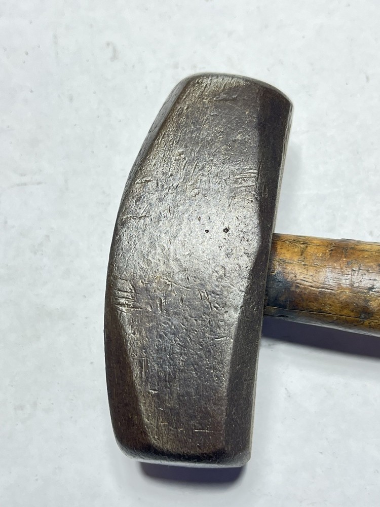 Vintage Atha 4lb. Blacksmith Sledgehammer With Short Handle Used