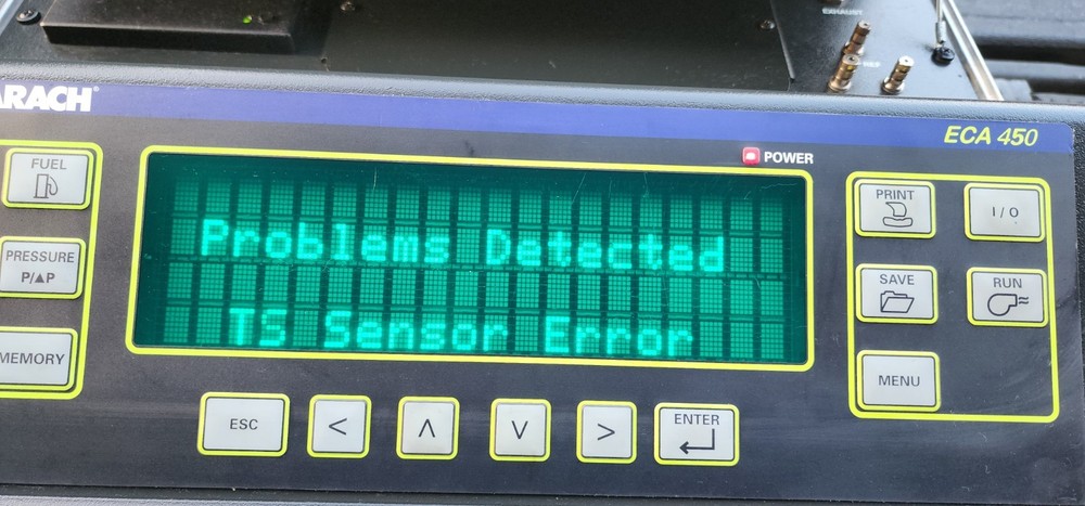 BACHARACH ECA-450 ENVIRONMENTAL COMBUSTION ANALYZER ECA450, 247221