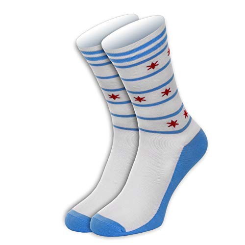 City-Themed Socks (US, Numeric, 8, 11, Regular, Regular, Chicago)