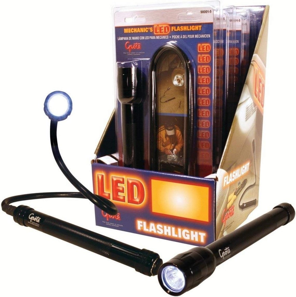 Grote 98001-5 - Mechanic's LED Flashlight