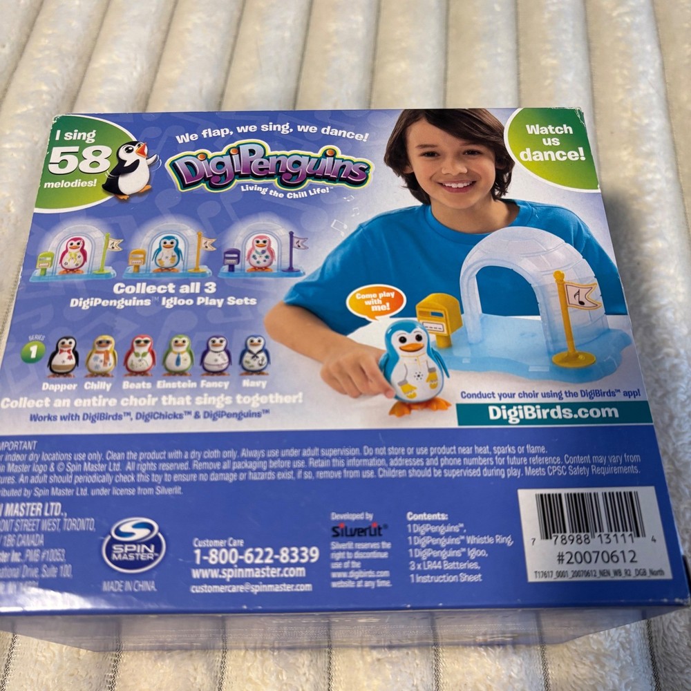 DigiPenguins North Igloo Playset Spin Master New In Box Interactive Toy