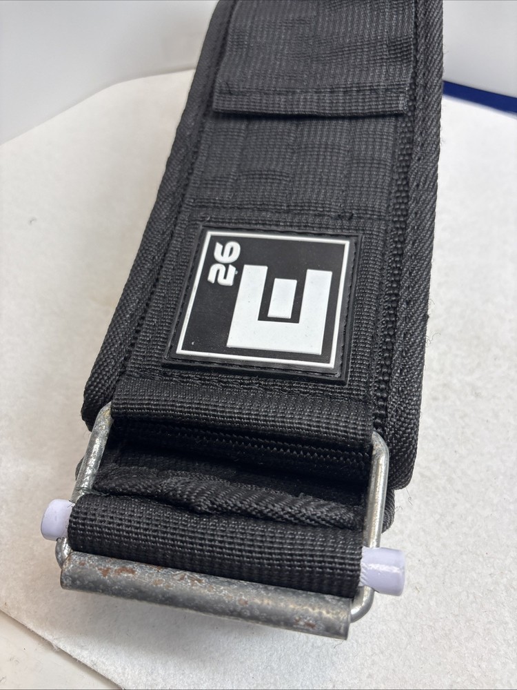 BLACK E-26 WEIGHT LIFTING BELT. Small