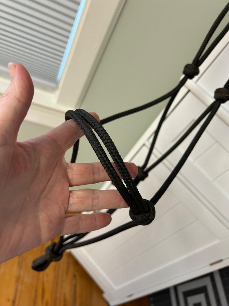 Soft rope halter (Parelli style)