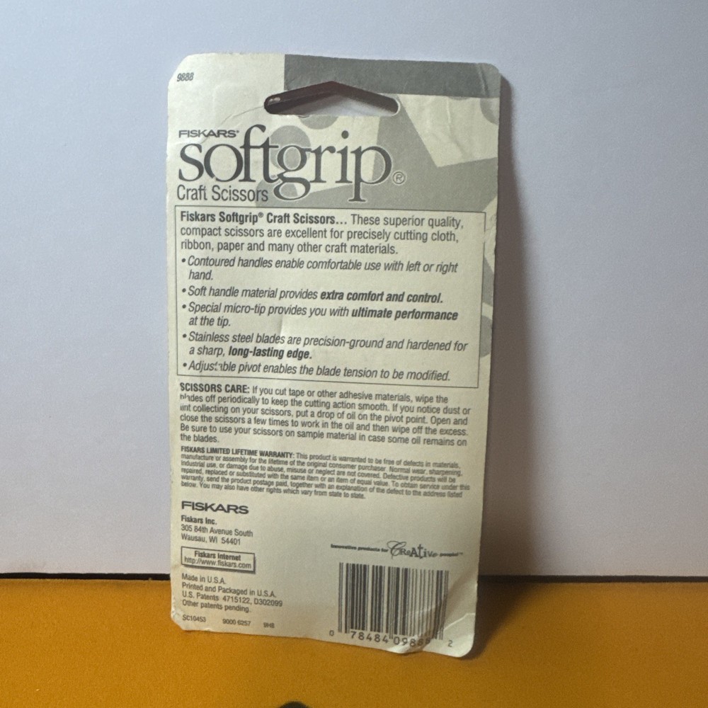 Fiscars Soft Grip Craft Scissors