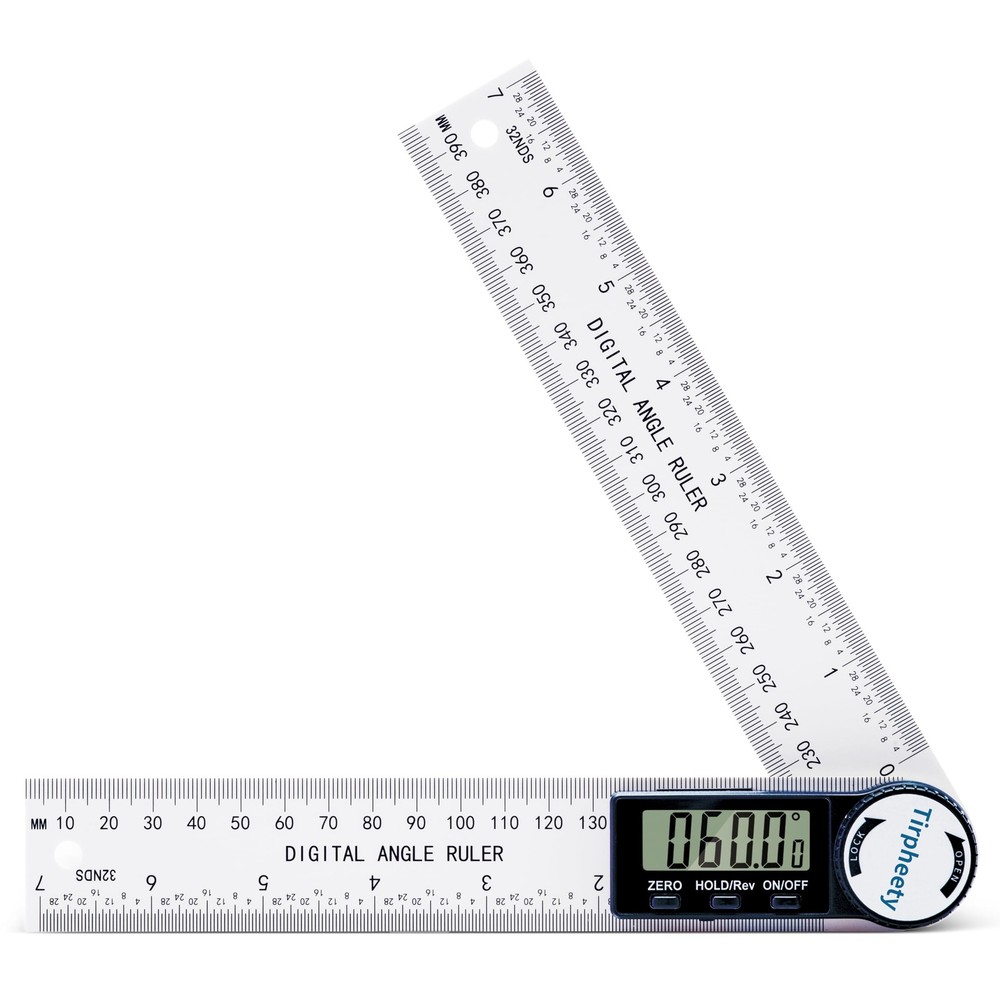 Digital Angle Finder Protractor 7Inch Quick Display Measuring Tool for