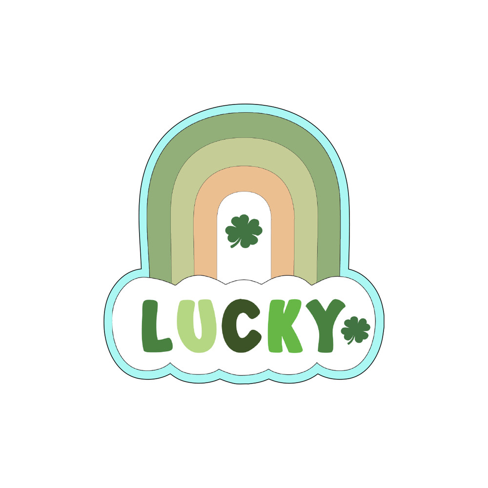 Lucky Rainbow Cookie Cutters