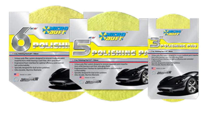 Nanoskin Microbuff Polishing Pad (12 pack) 5" (MB-PPD5-12)