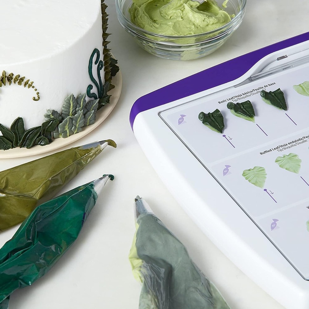Durable Practice Board - Essential Tip Companion - Cake Decorating Guide