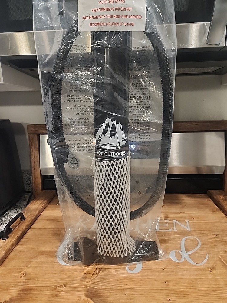 NEW SEALED ROC Outdoors Paddle Hand Pump