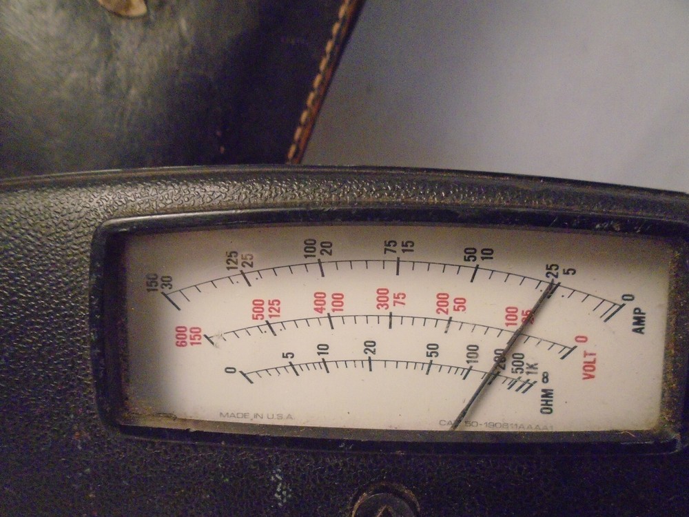 GE General Electric Snapper 942D AC Volt / Amp / OHM Hook-On