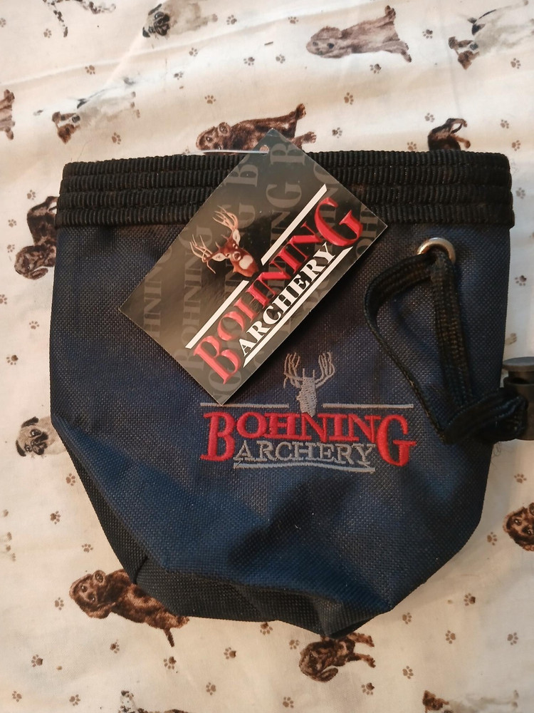 Bohning Archery release pouch dark blue