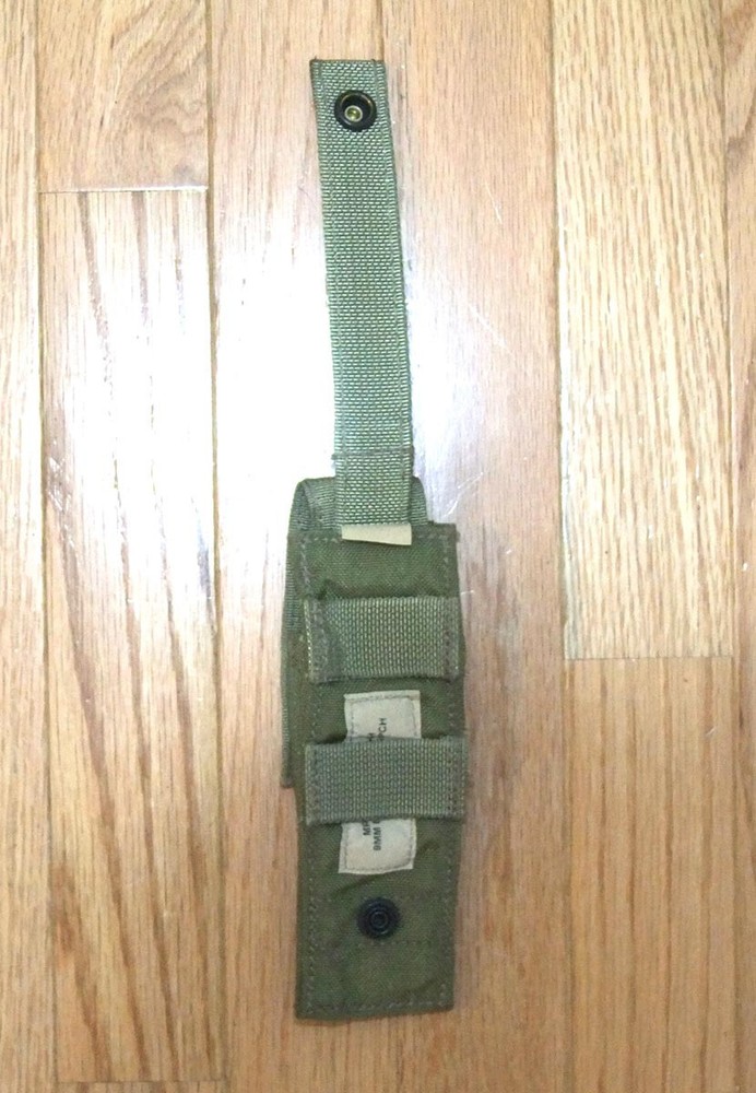 Eagle SFLCS extended 9mm single pouch, MP1-M9-EXT1-MS-KH