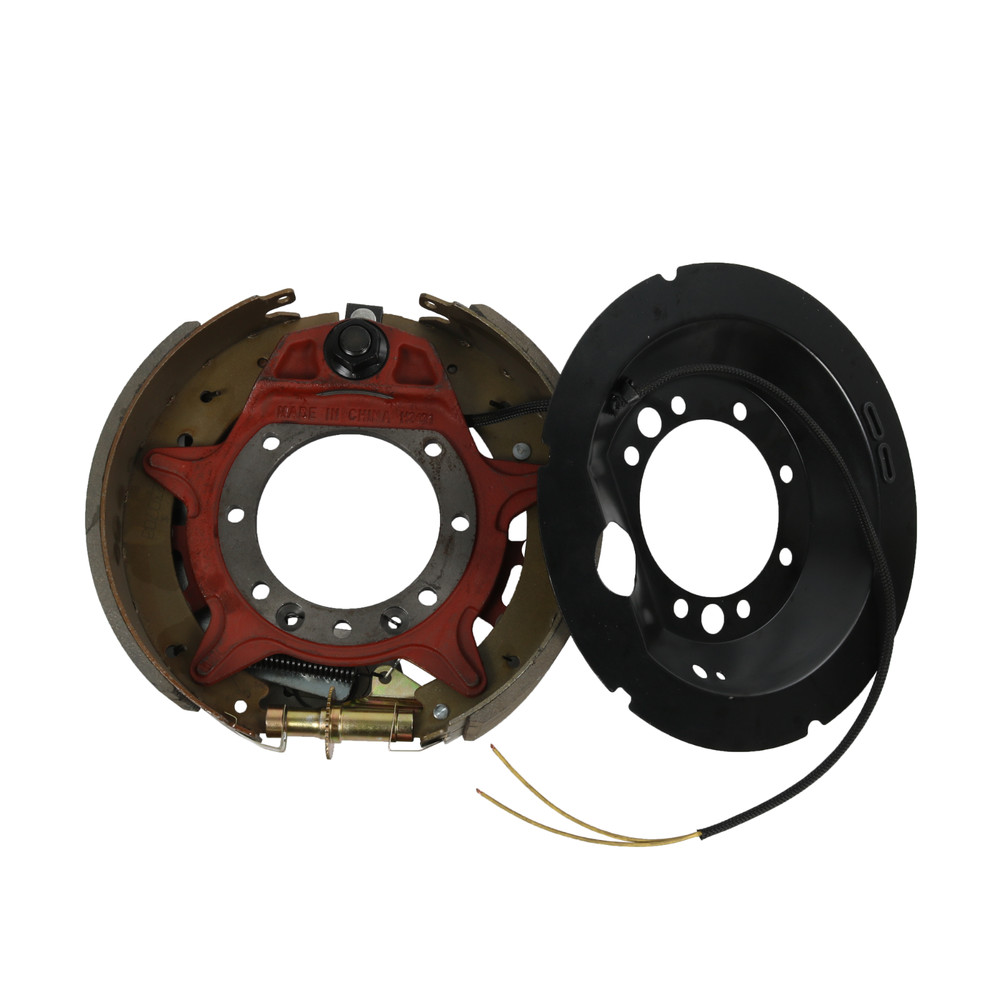 2PCS 12-1/4x4" 10K HD Electric Backing Plate 10000 Trailer Brake Fits Dexter