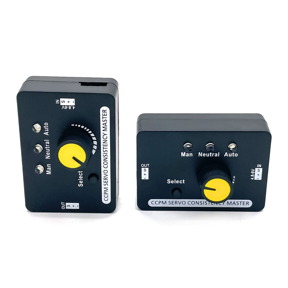 2Pack RC Servo Tester Centering Tool ESC Motor Checker Built in BEC 3CH High...