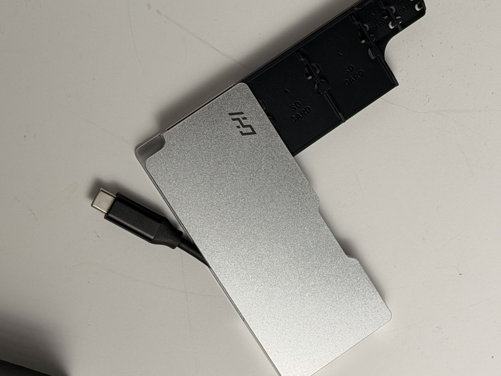 CHI Ranger High Speed Memory Card Reader and Case SD Micro SD Card USB-C Cable