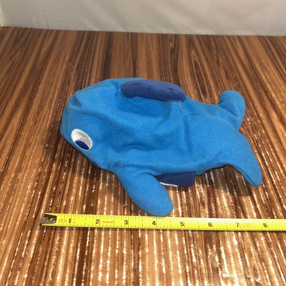 W-Whale Hand Puppet Educational Teaching Learning Alphabet Letters Aid Whale