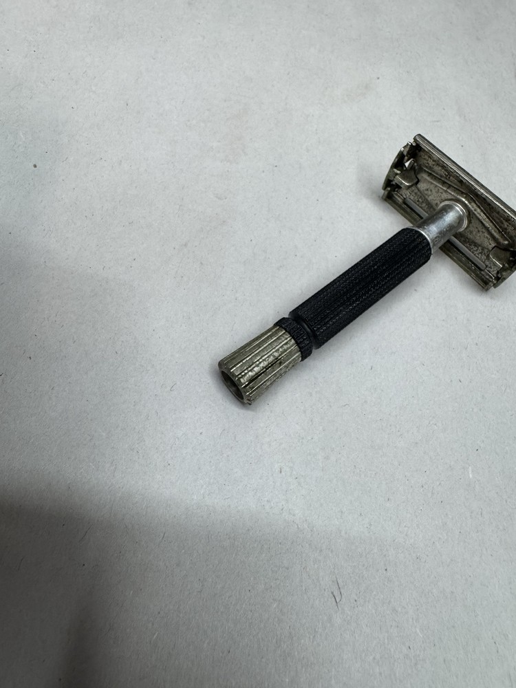 black handle gillette razor safety