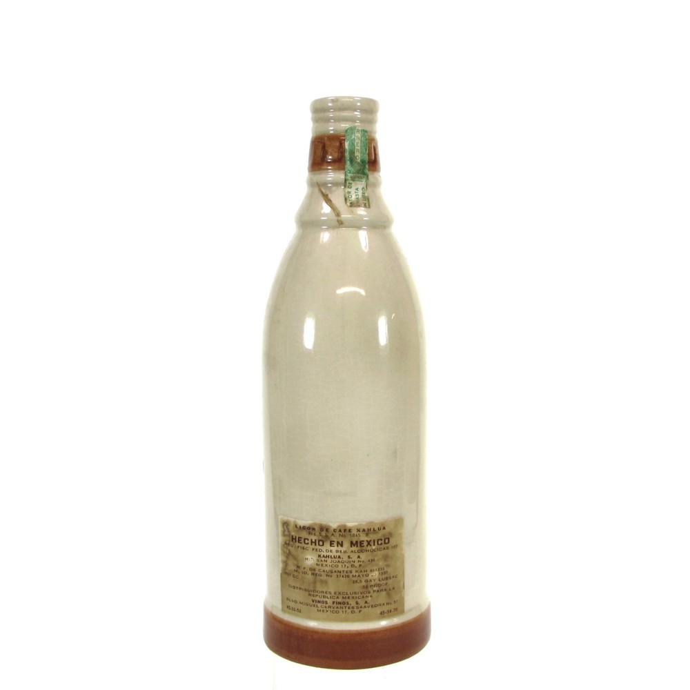 Vintage Luxo Lier Mexico KAHLUA - AZTEC 250ml Bottle EMPTY