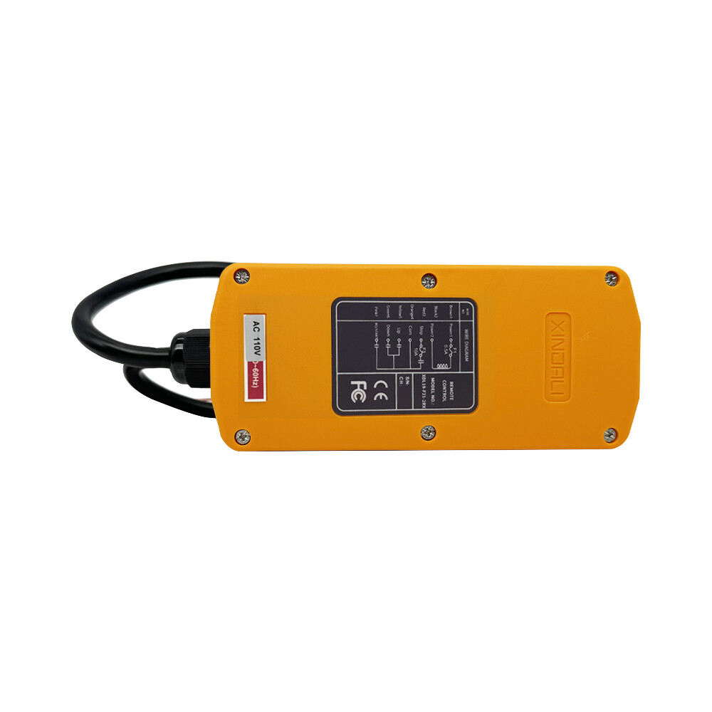 2 key Crane Industrial Remote Control Wireless Transmitter Push Button Switch