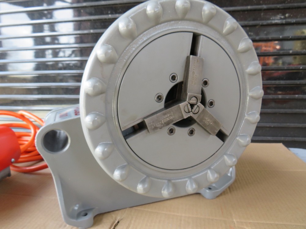 REBUILT RIDGID® 300 Power Drive Pipe Threading Machine 41855 & Foot Switch
