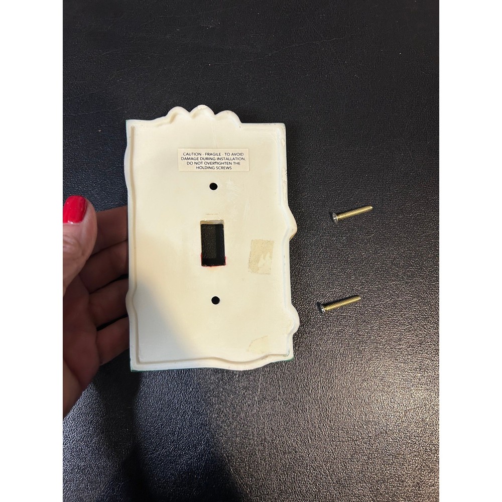 Vintage Baseball Switchplate