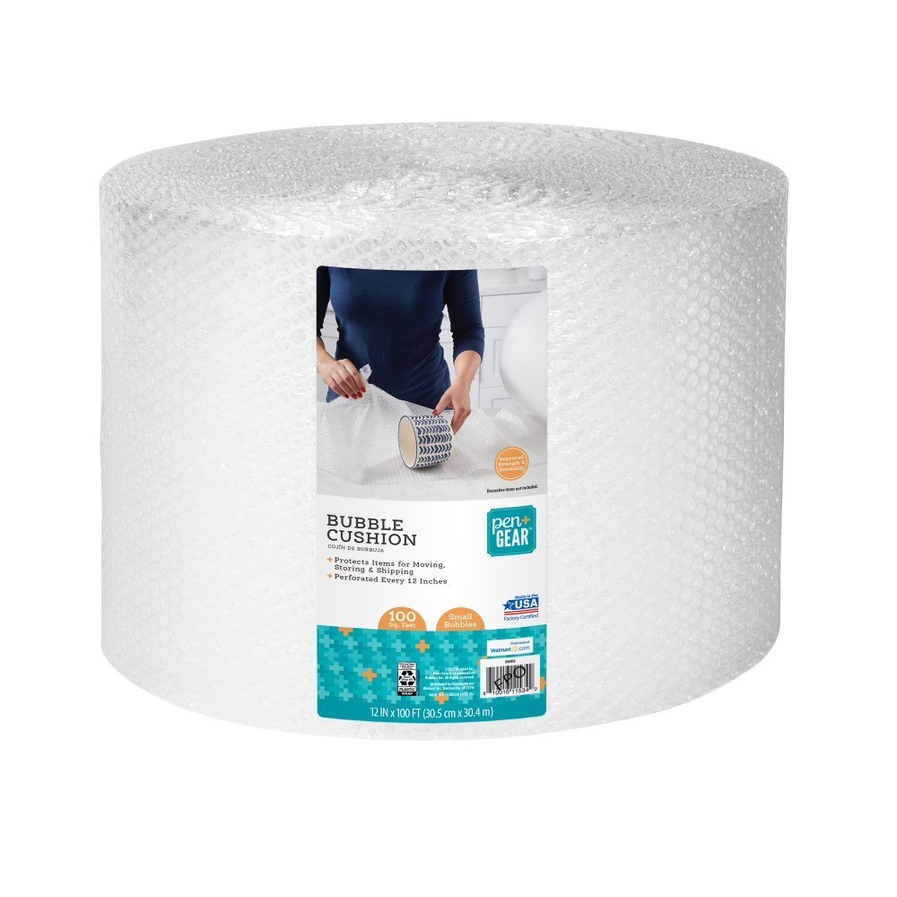 12" x 100' Roll, 3/16" Bubbles