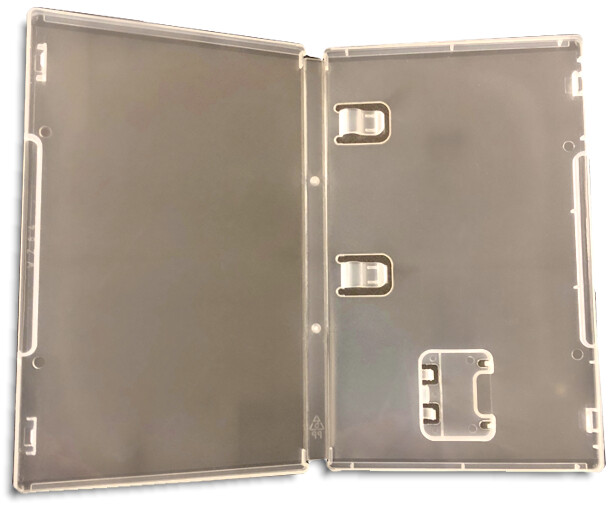 Nintendo SWITCH 10mm CLEAR Replacement Game Cases 50-Pak