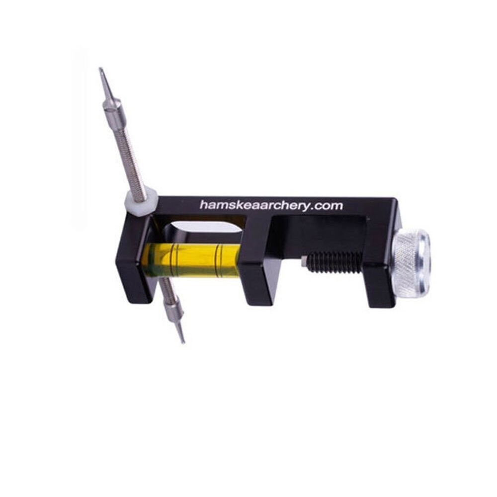 Hamskea Archery Solutions Easy Third Axis Level Black for Bow Sight Adjustment