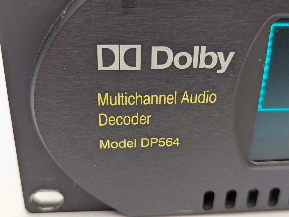 Dolby DP564 Multichannel Audio Decoder Reference Monitoring Tool AC3 PCM 5.1 2U