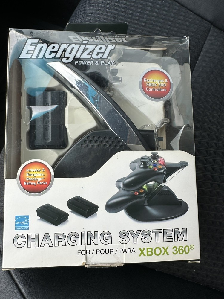 Energizer Charging System for Xbox 360 Controllers - Sealed in Box
