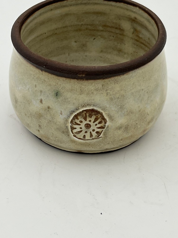 Pottery Butter Bell Handmade Signed