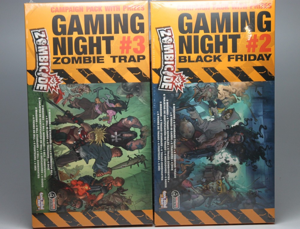 Zombicide  Gaming Night Kits  : 2 & 3