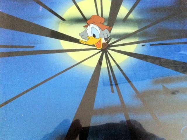 Disney DONALD DUCK - ORIGINAL PRODUCTION CEL #2