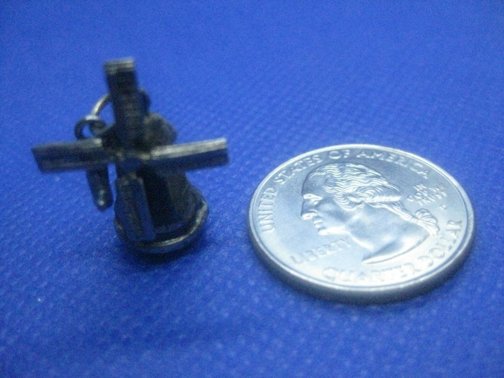 Sterling Silver Movable Windmill Charm
