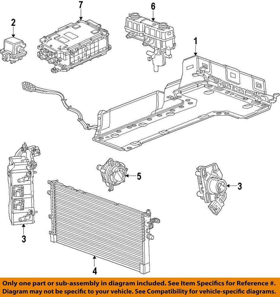 GM OEM 2019 Volt Electrical Battery-Control Module 24296900